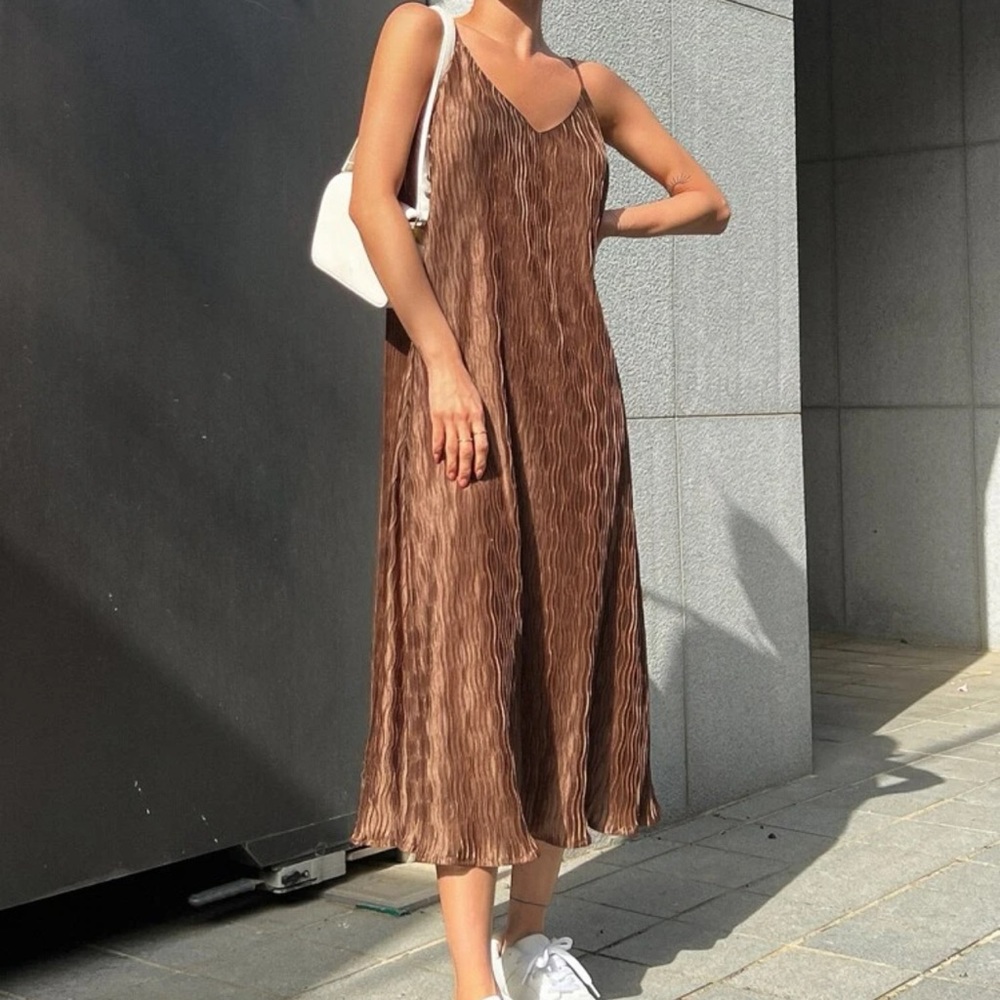 Textured Cami Dress